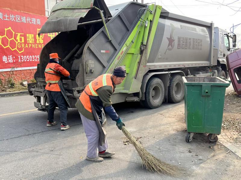 农村环境净化整治(孔丽娜 摄)