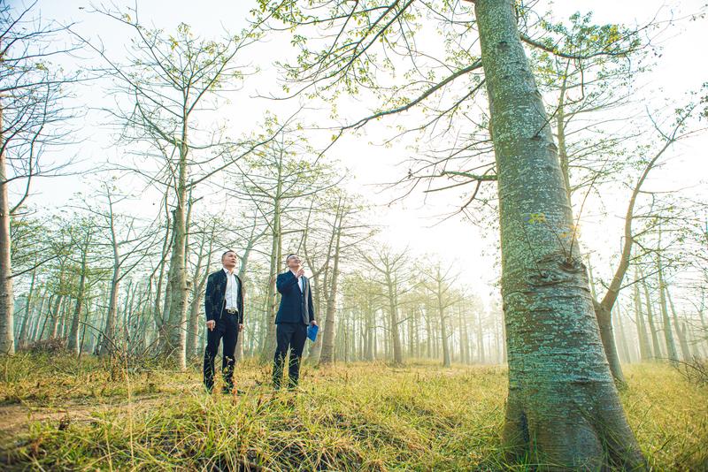 农行湛江麻章支行客户经理与林荣振沟通资金需求 (沈恒荣 摄) 配图2