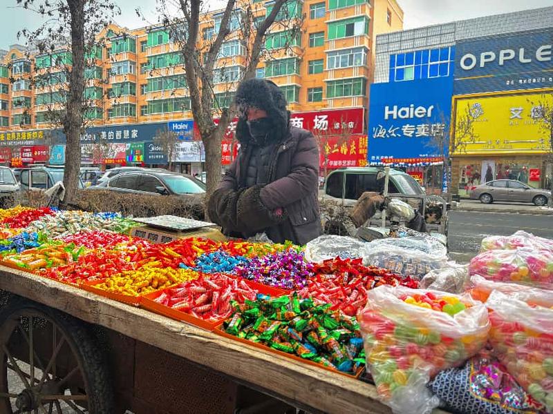 现场商品(姚杨 摄)