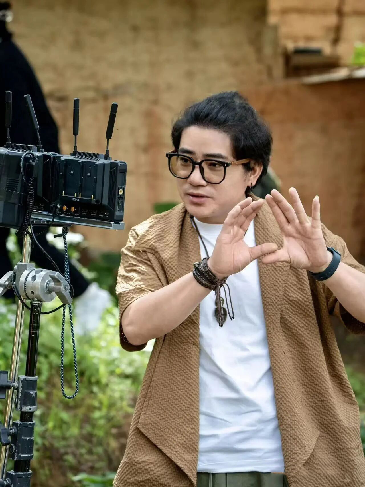 工作中的高启忠(张杨智杰 摄)