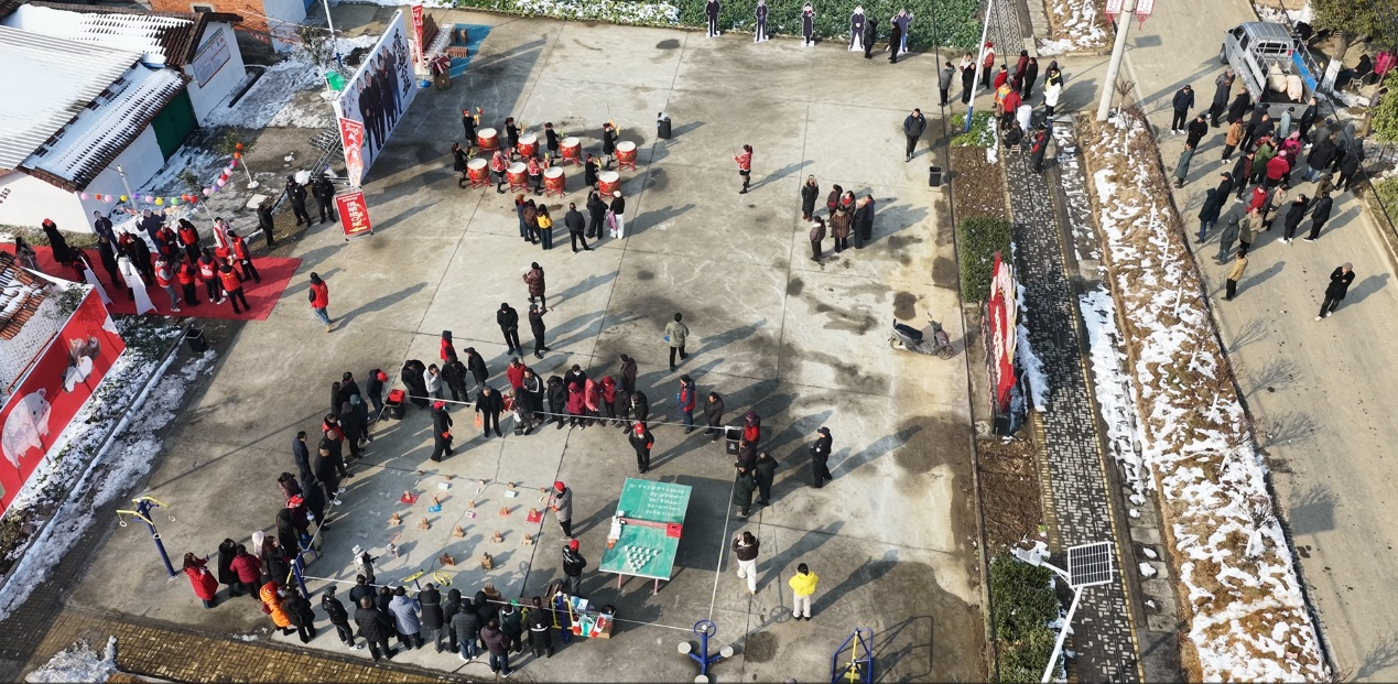 趣味互动现场(胡雯珺 摄)