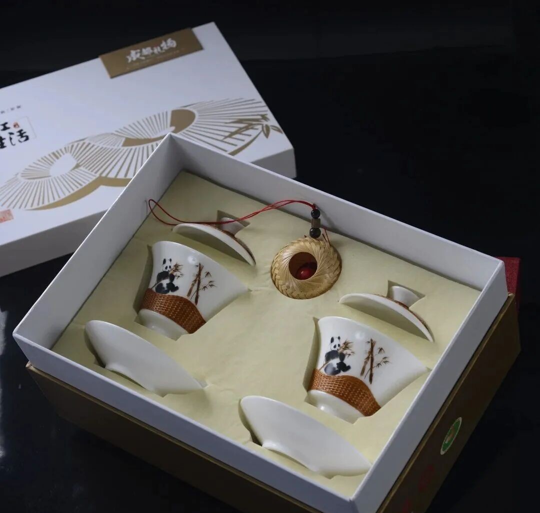 道明竹编作品(邓涛 摄)