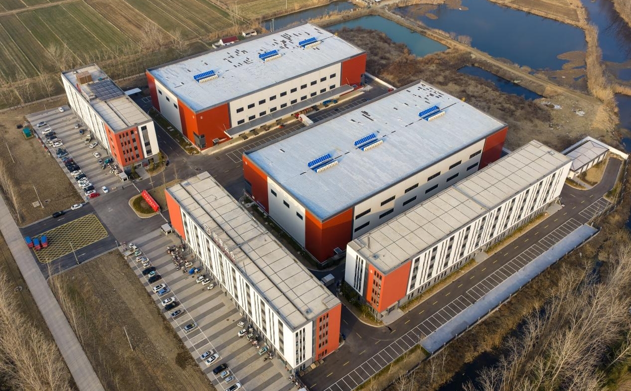 灌南县新东物流园(孙荪 摄)