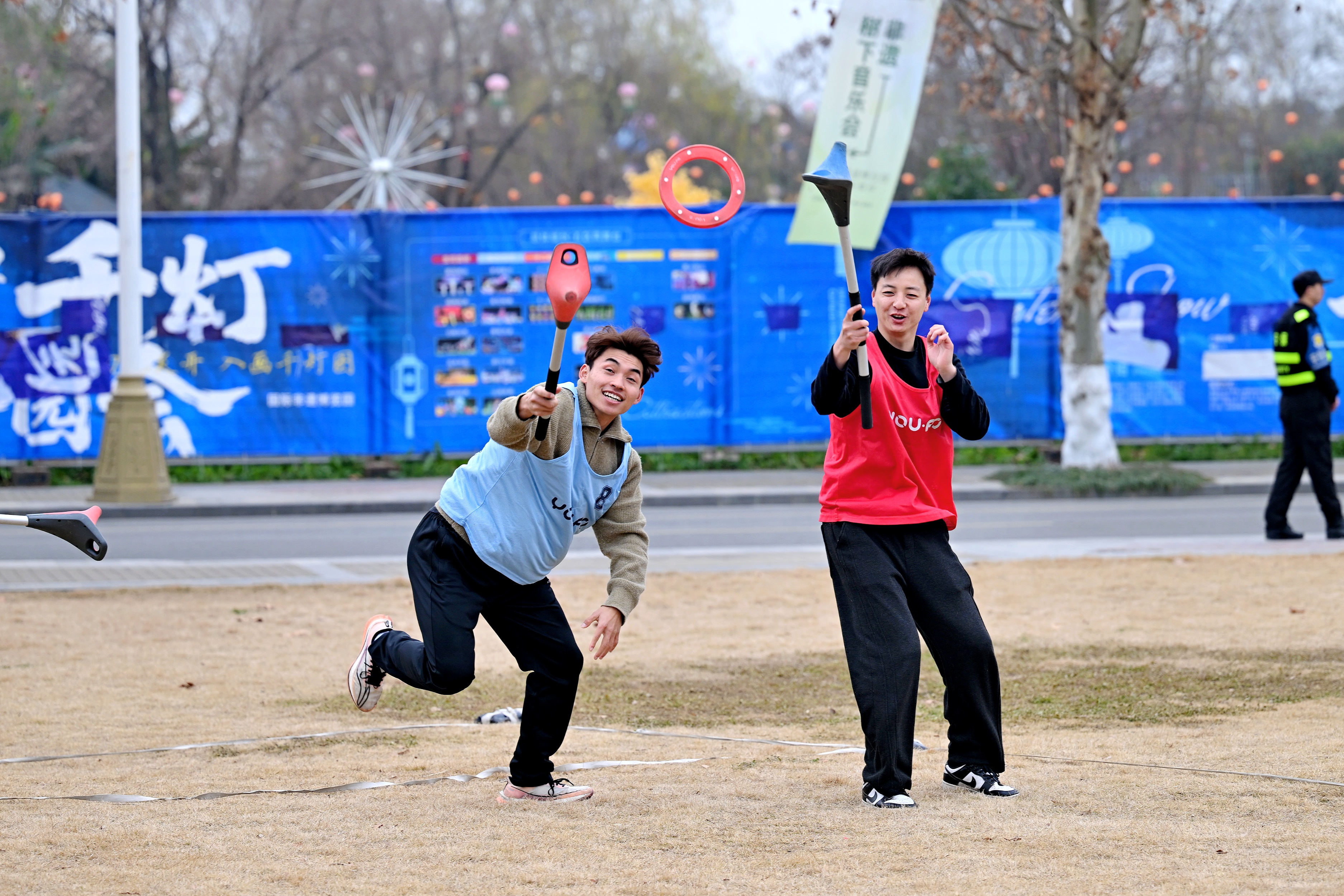 赛事体验(戚原 摄)