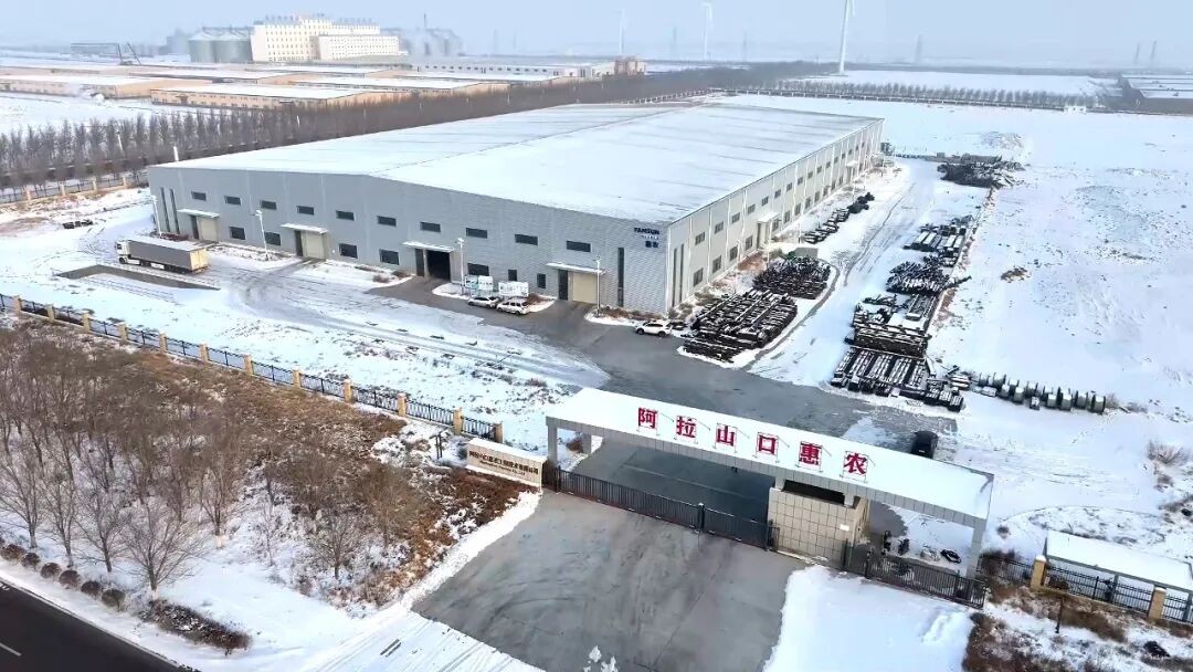 航拍阿拉山口惠农工程技术有限公司(宋玉龙 摄)