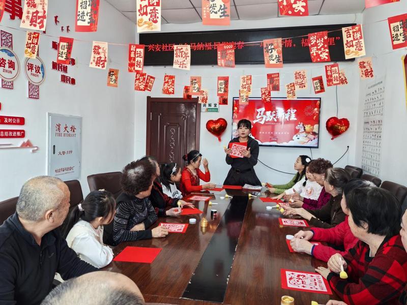 活动现场(郜金玲 摄)