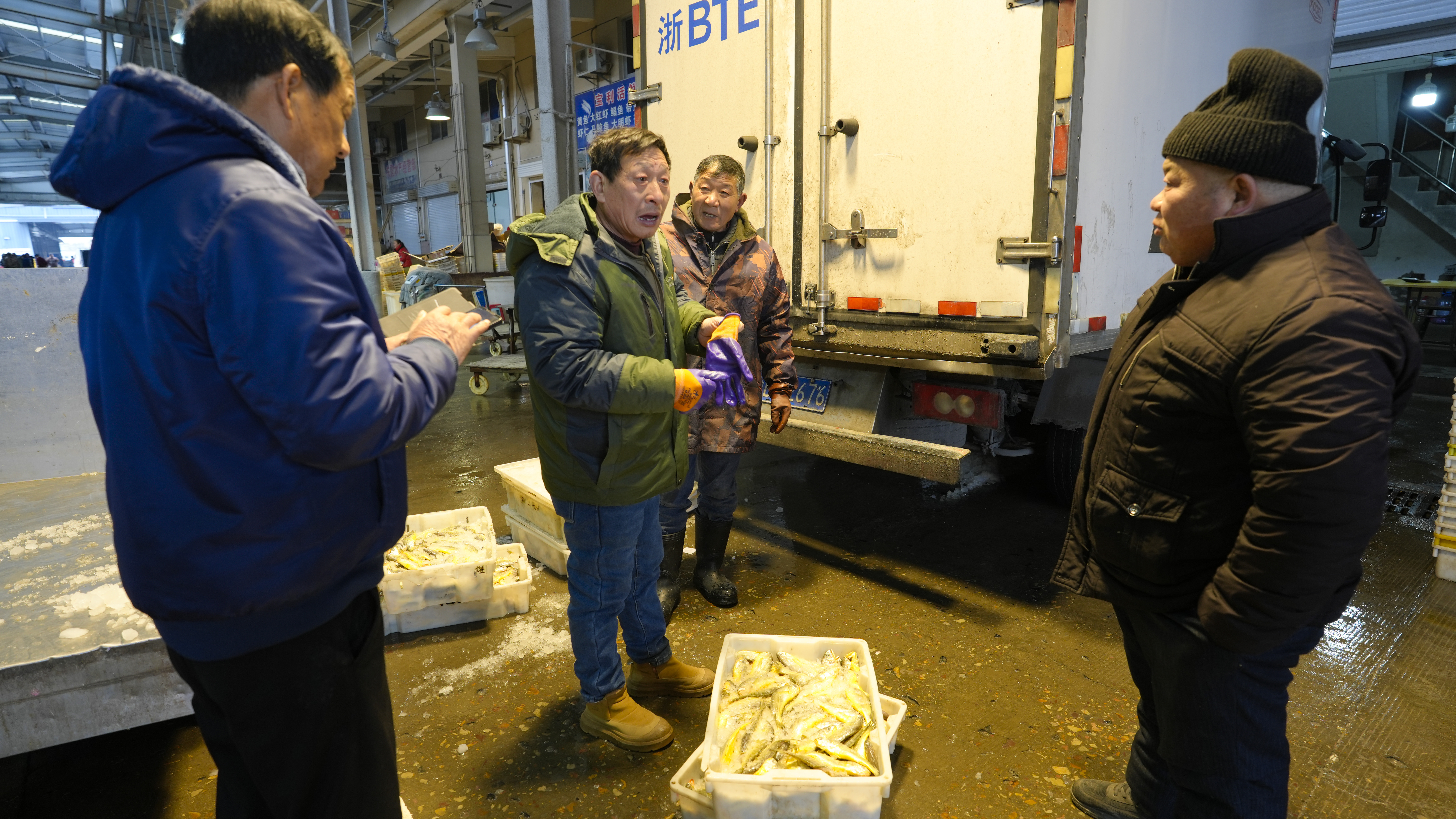 天一农副产品批发市场(徐书影 摄)