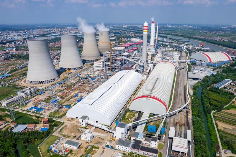 国能长源汉川项目建设“热”力足(刘家 摄)