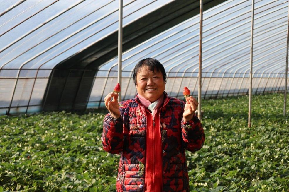 甜蜜写在脸上(穆姝琪 摄)