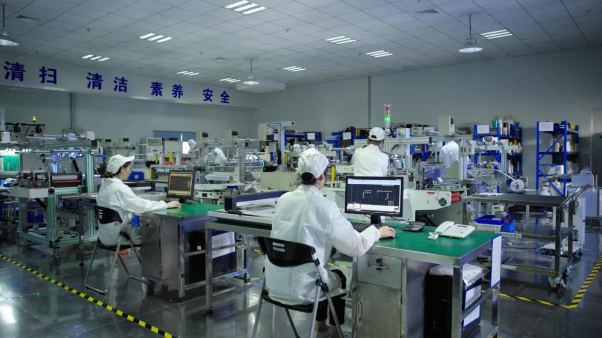 苏州可川电子科技股份有限公司生产车间(陆淳 摄)