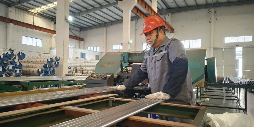 中达新材员工许进锋(张北辰 摄)