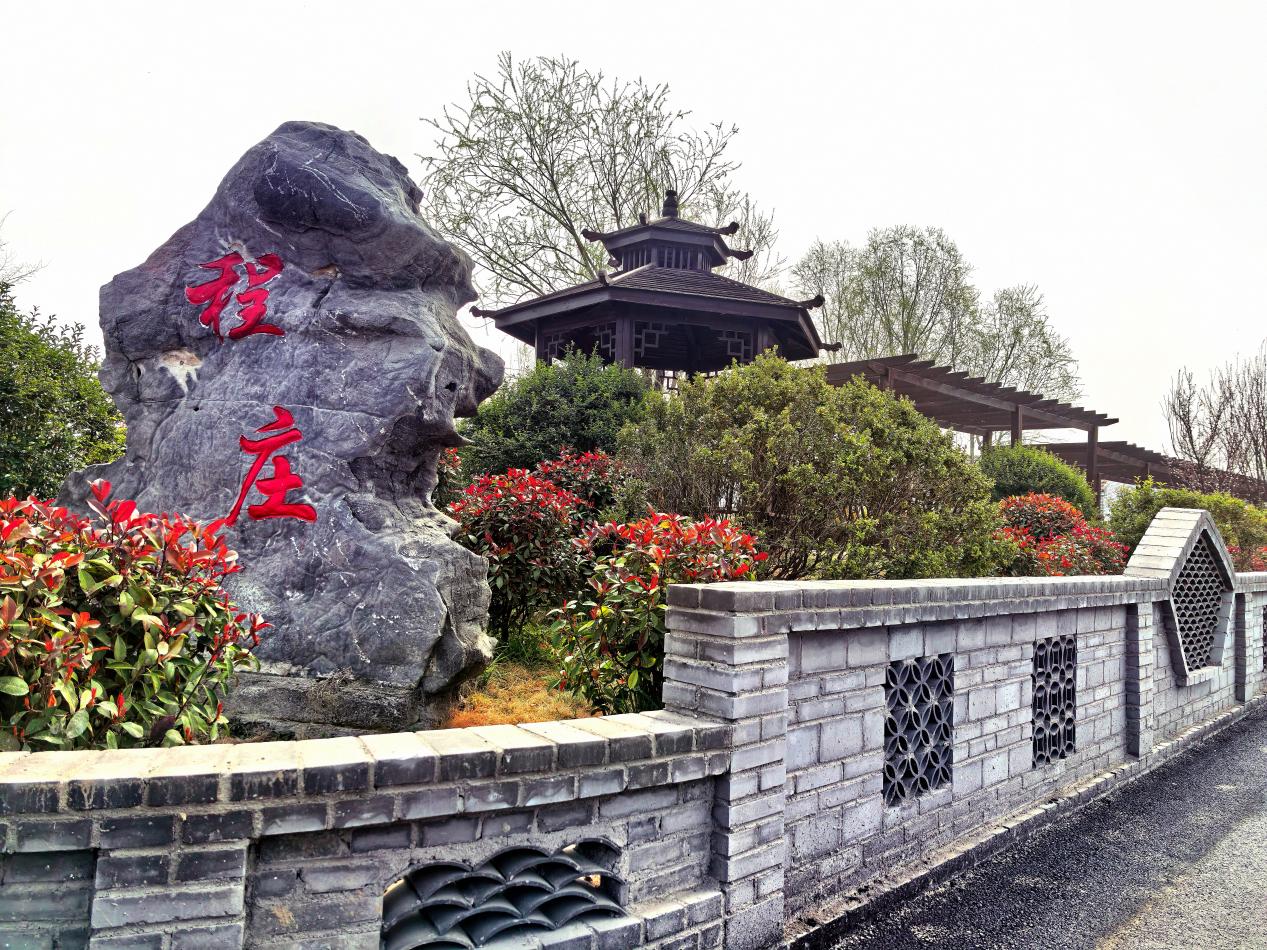 程刘村路边花园(顾士刚 摄)