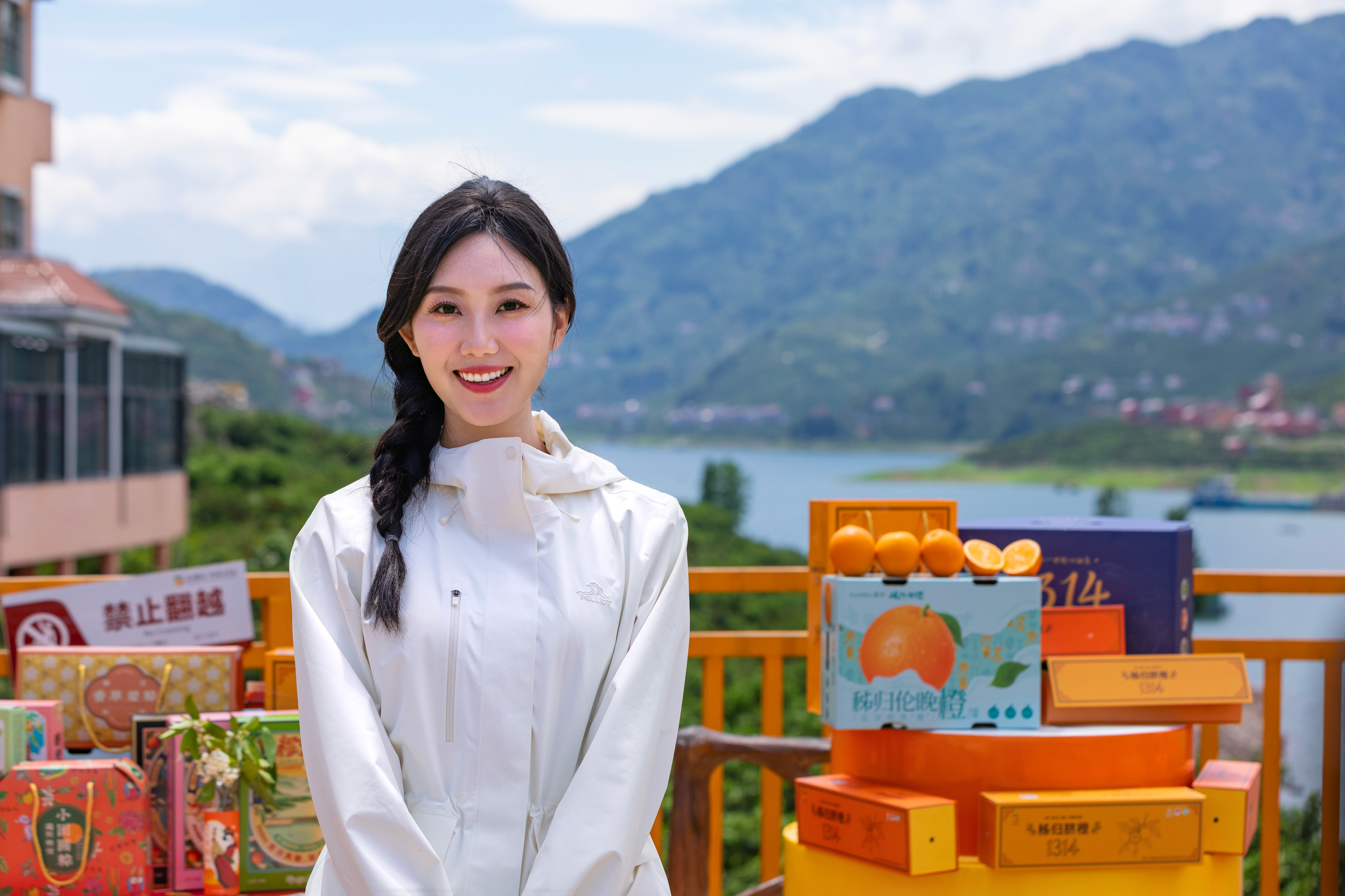 直播现场(彭强 摄)