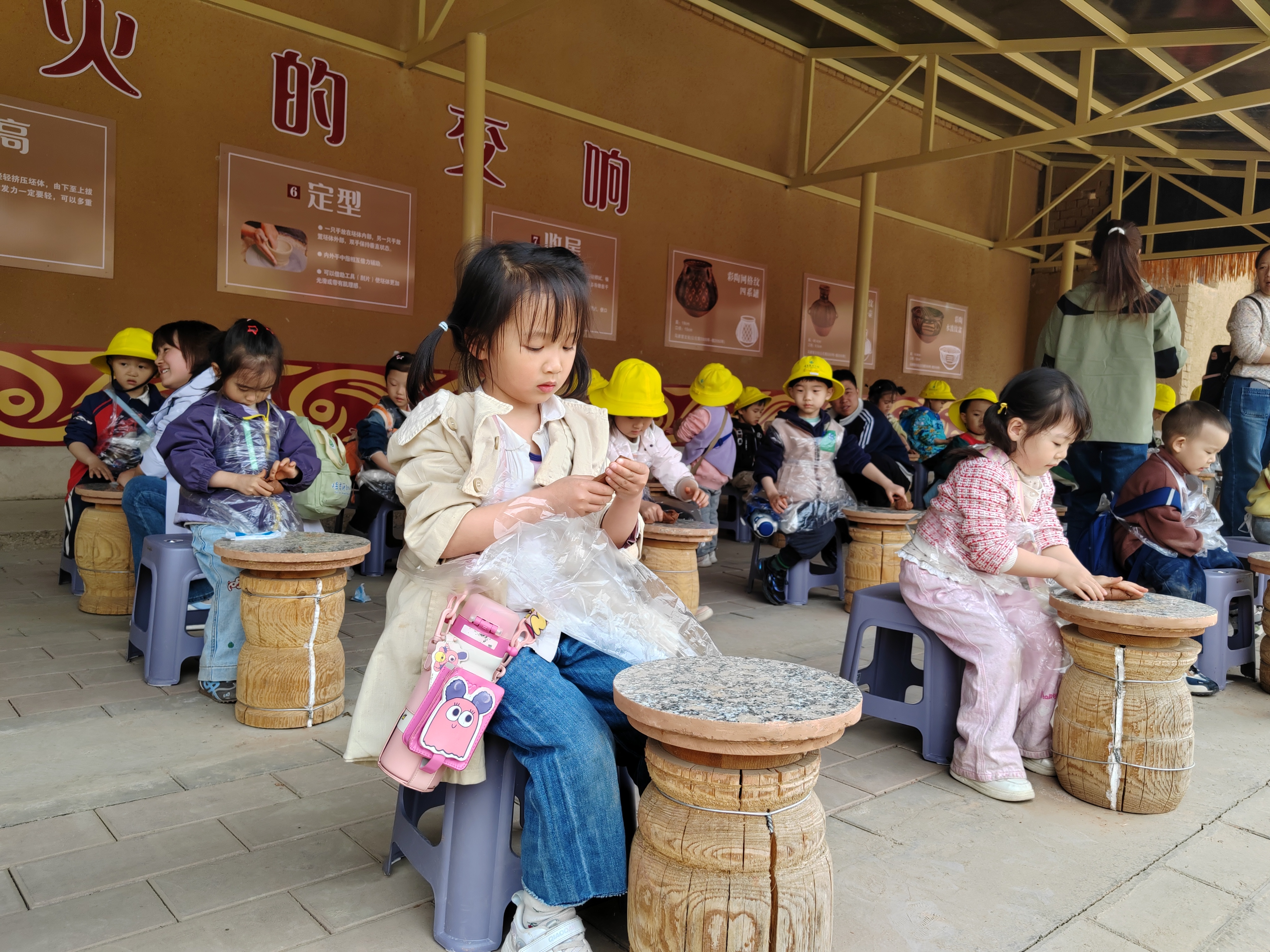 基地迎来了本年度首批研学师生团队(张晓武 摄)