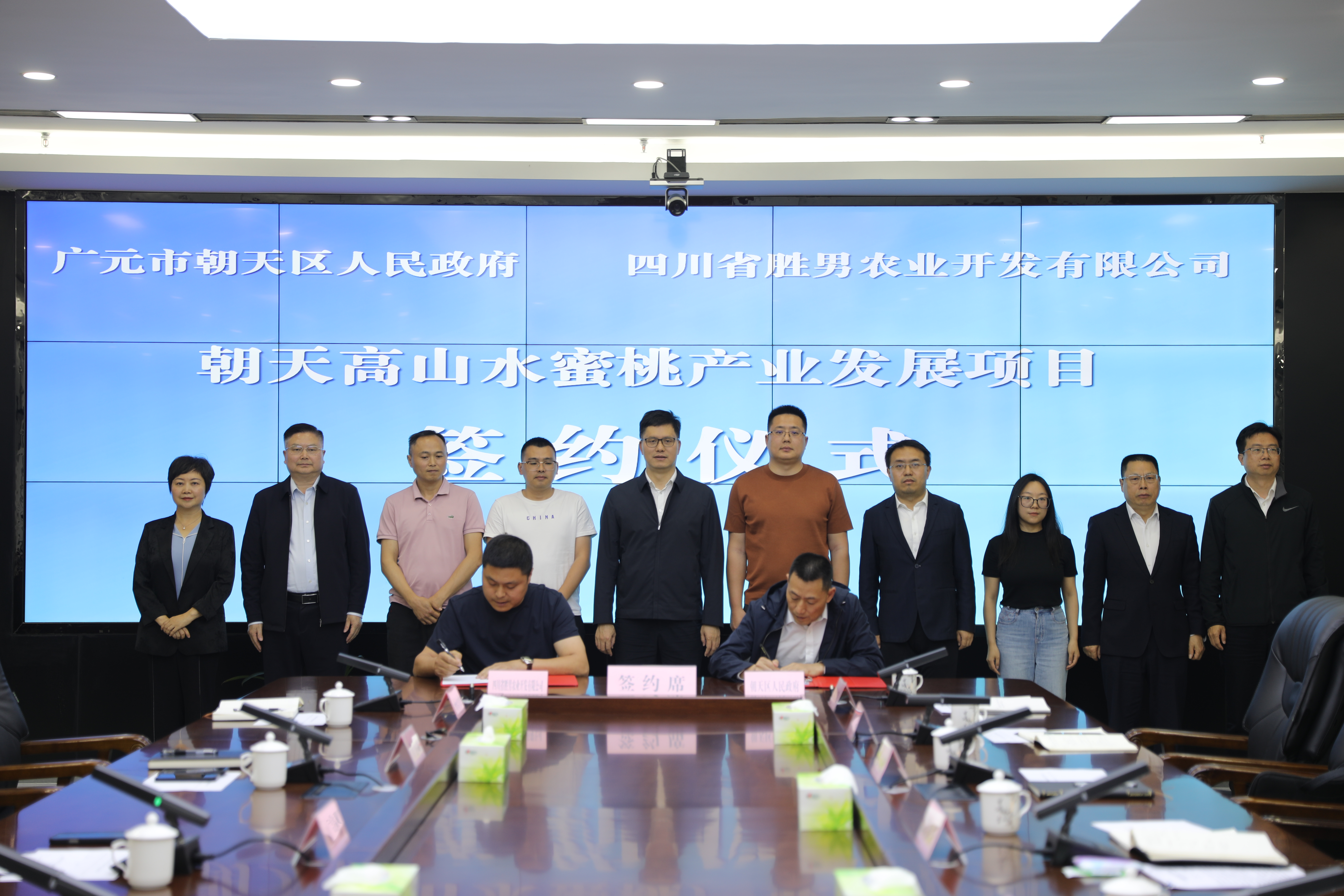 签约现场(冉金鹭 摄)
