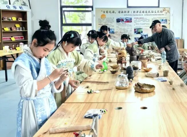 非遗研学(杨梦漪 摄)