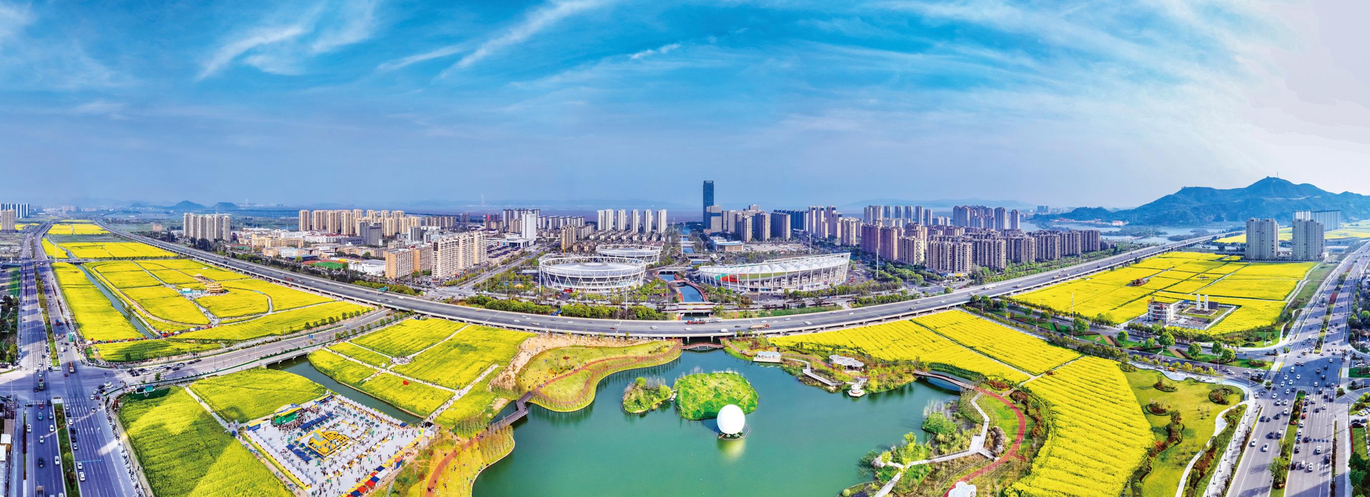 乐清都市农业公园一景(赵翔 摄)