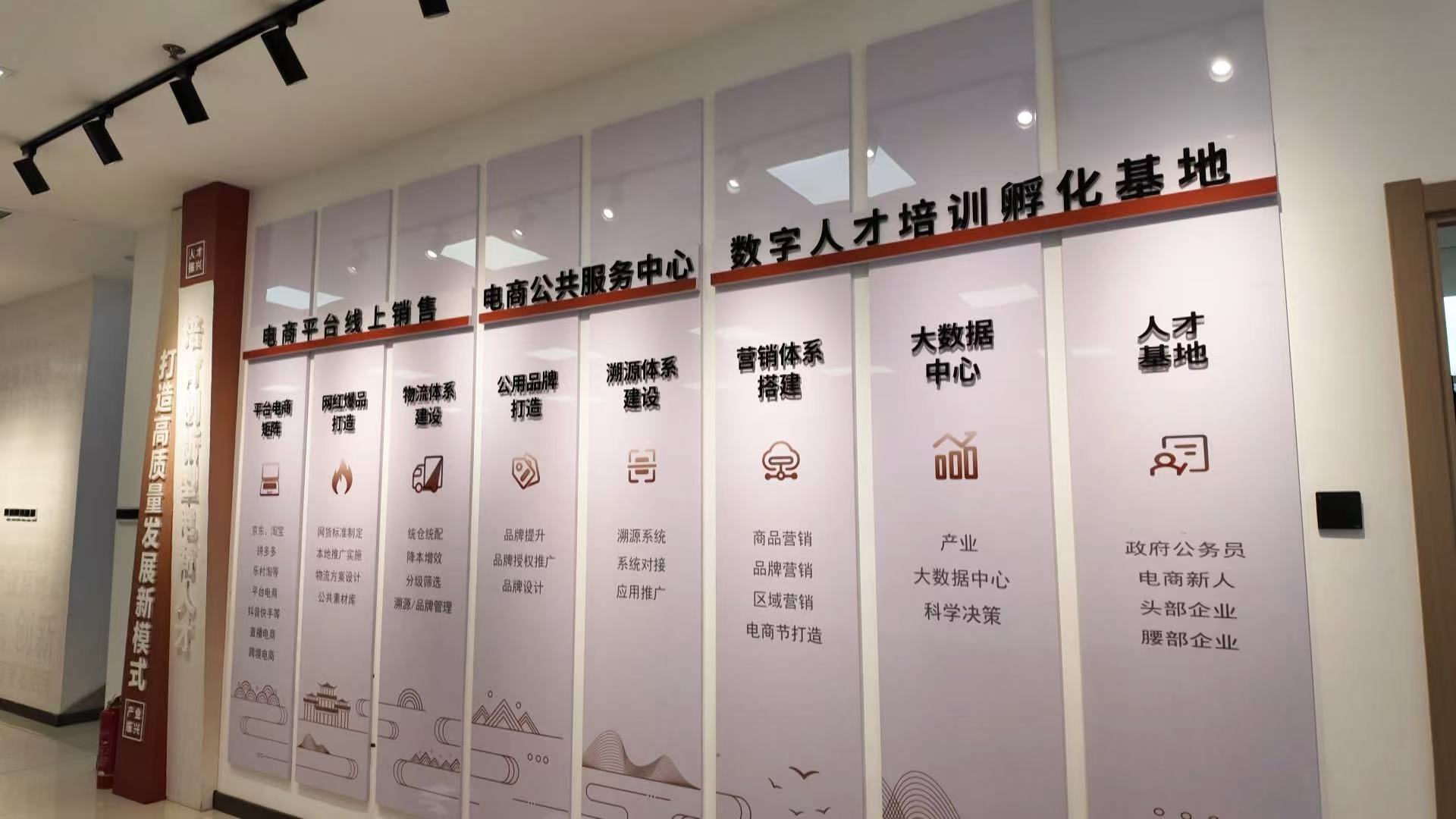功能板块集中展示区(薛志佳 摄)