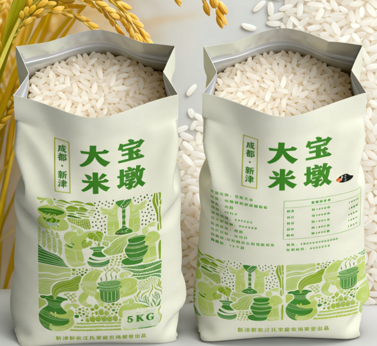 宝墩大米(简润佳 摄)