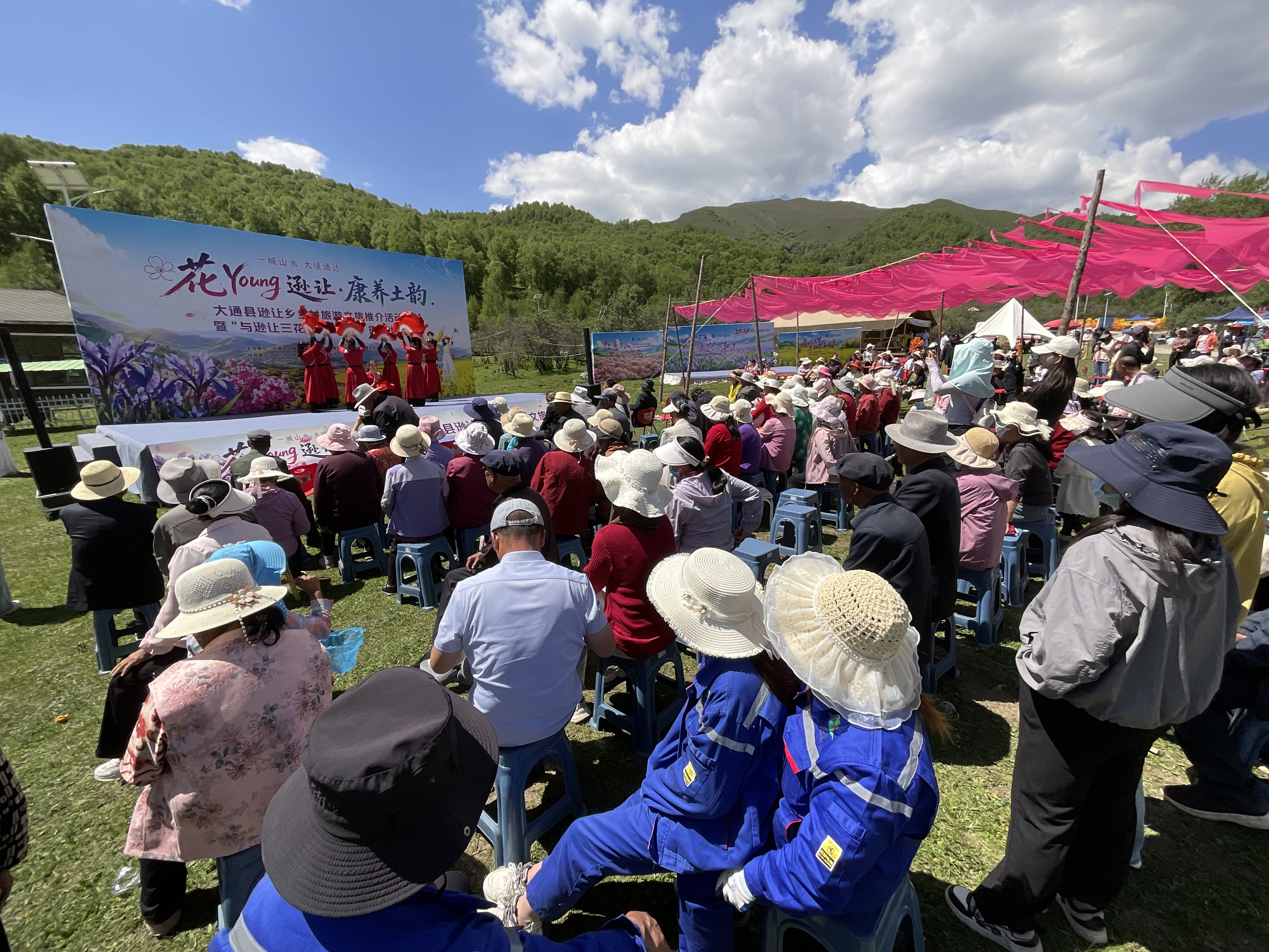 逊让乡探索“沟道经济”发展新模式——“三花”业态起步。(申维祖 摄)