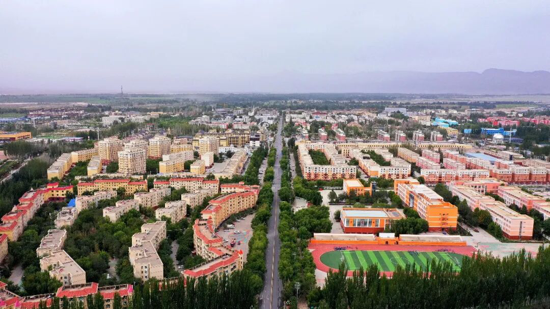 柯坪县航拍图(艾热提·加沙热提 摄)