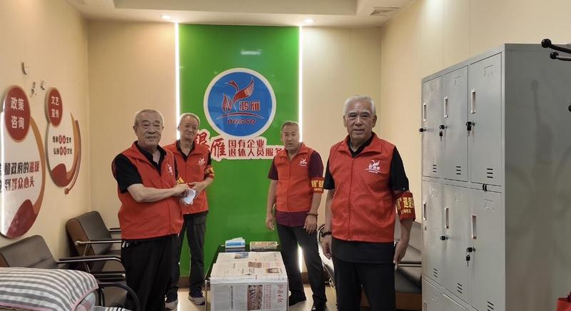 “银雁”志愿巡逻队(席兆平 摄)