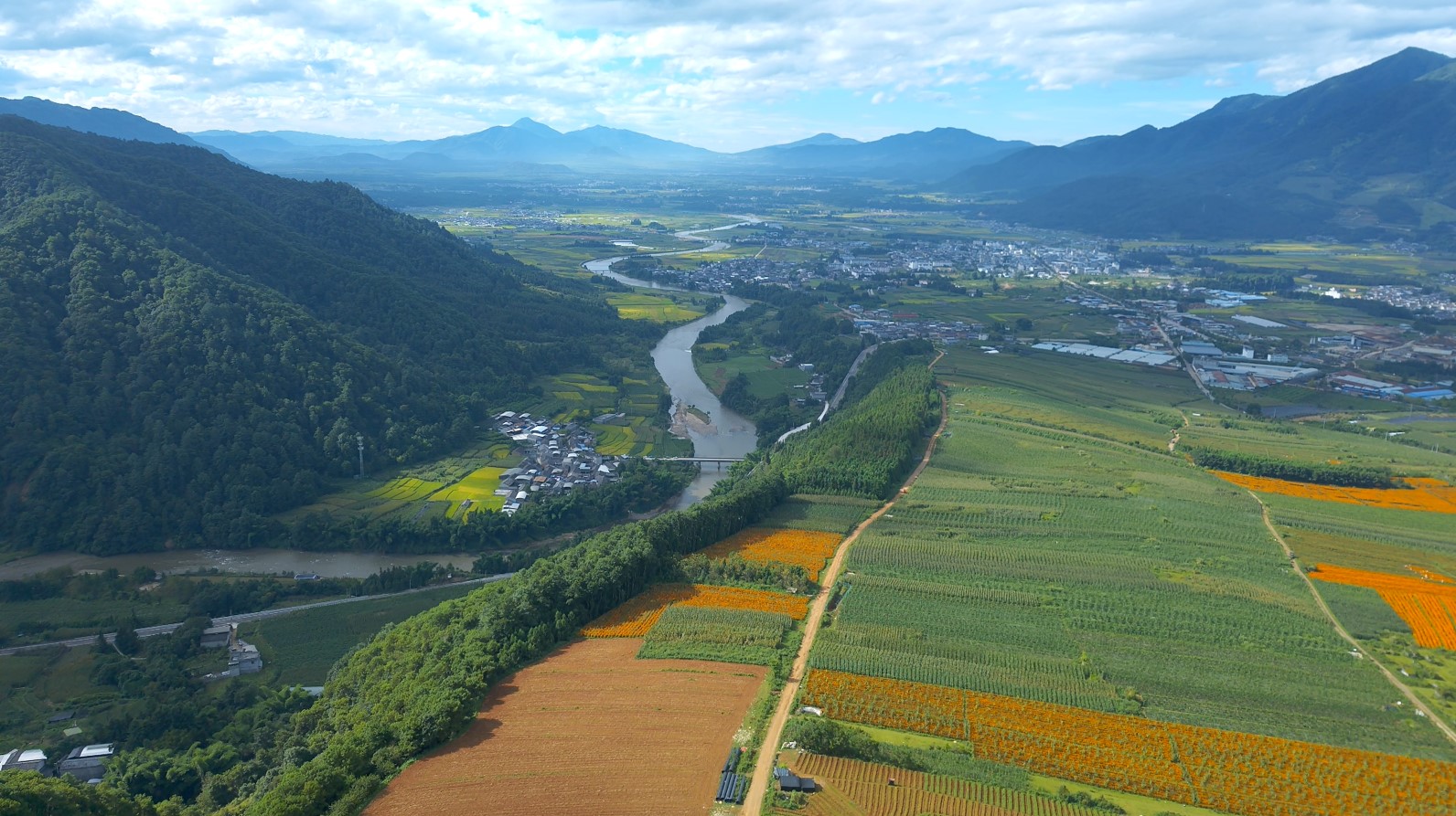 农发行保山市分行支持建设的腾冲灌区有效改善灌溉农田25余万亩 (陈晓梅 摄)