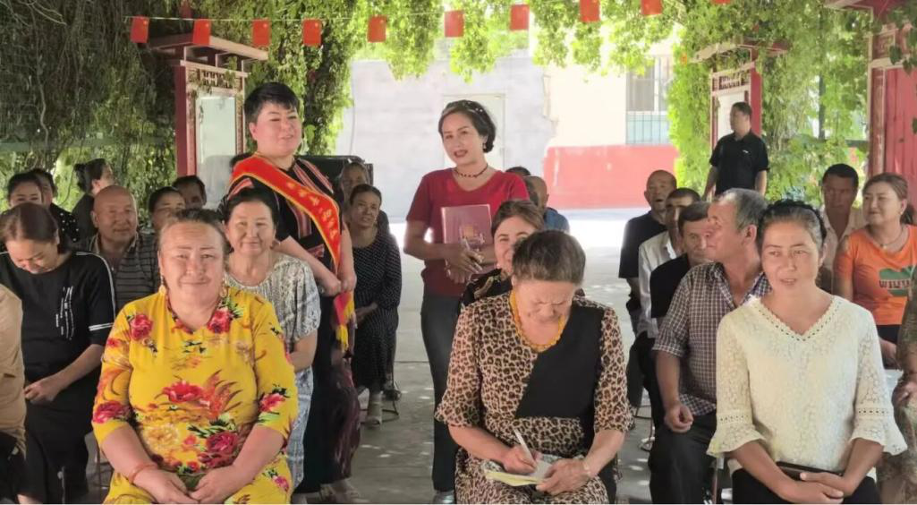 宣讲现场(阿卜杜艾则孜·图尔荪 摄)