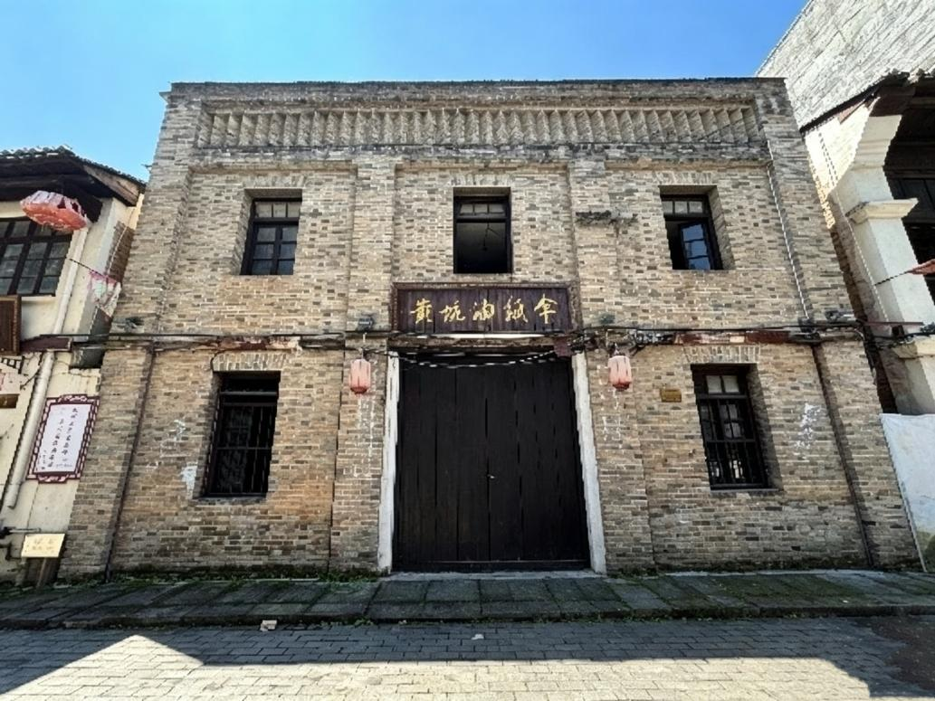 江西省吉安市遂川县红色文化街区一景(刘慧 摄)