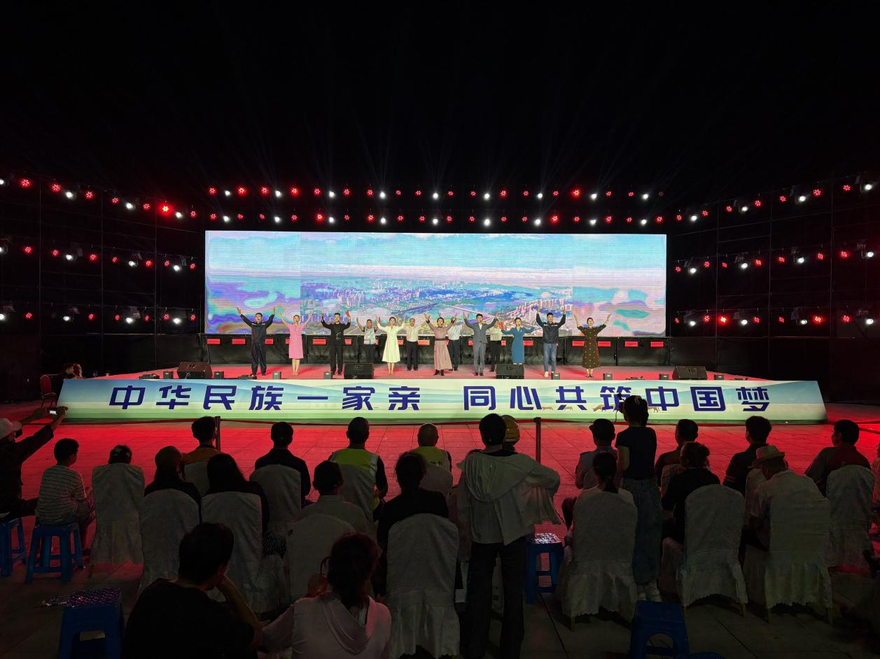 音乐诗剧《基石》演出现场(萨如拉 摄)