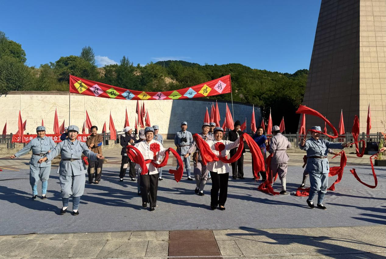 实景情景剧《首战平型关》演出现场(刘泽清 摄)