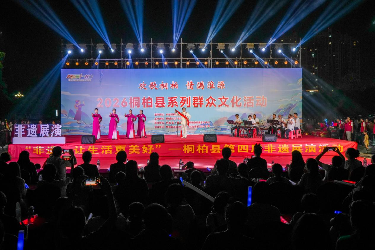省级非遗代表性项目桐柏三弦书《炸会夺枪》(王彬 摄)