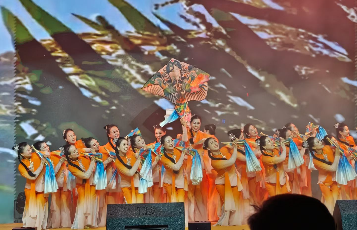 活动现场节目表演(杨昕宇 摄)