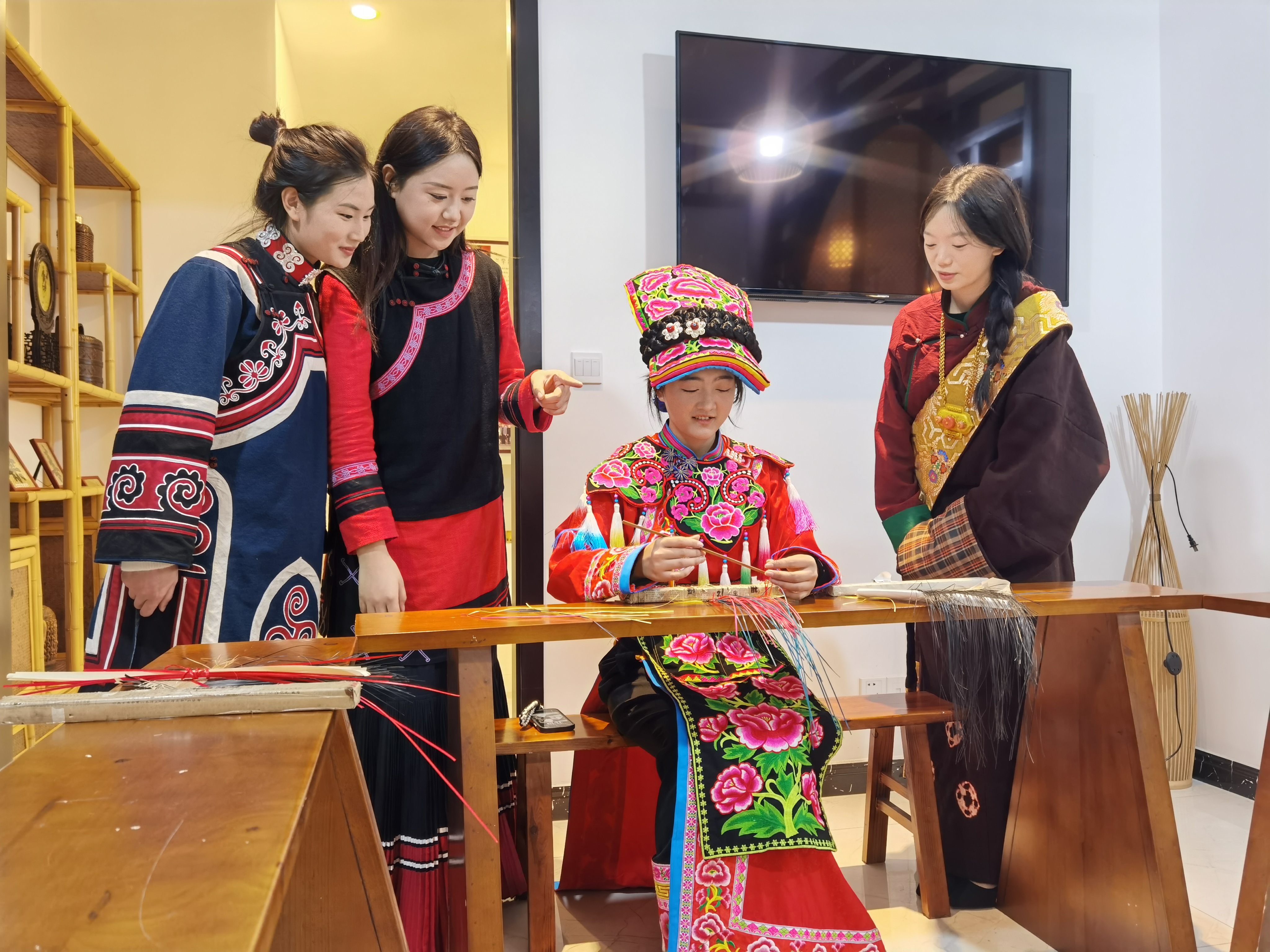 学习现场(罗宇豪 摄)