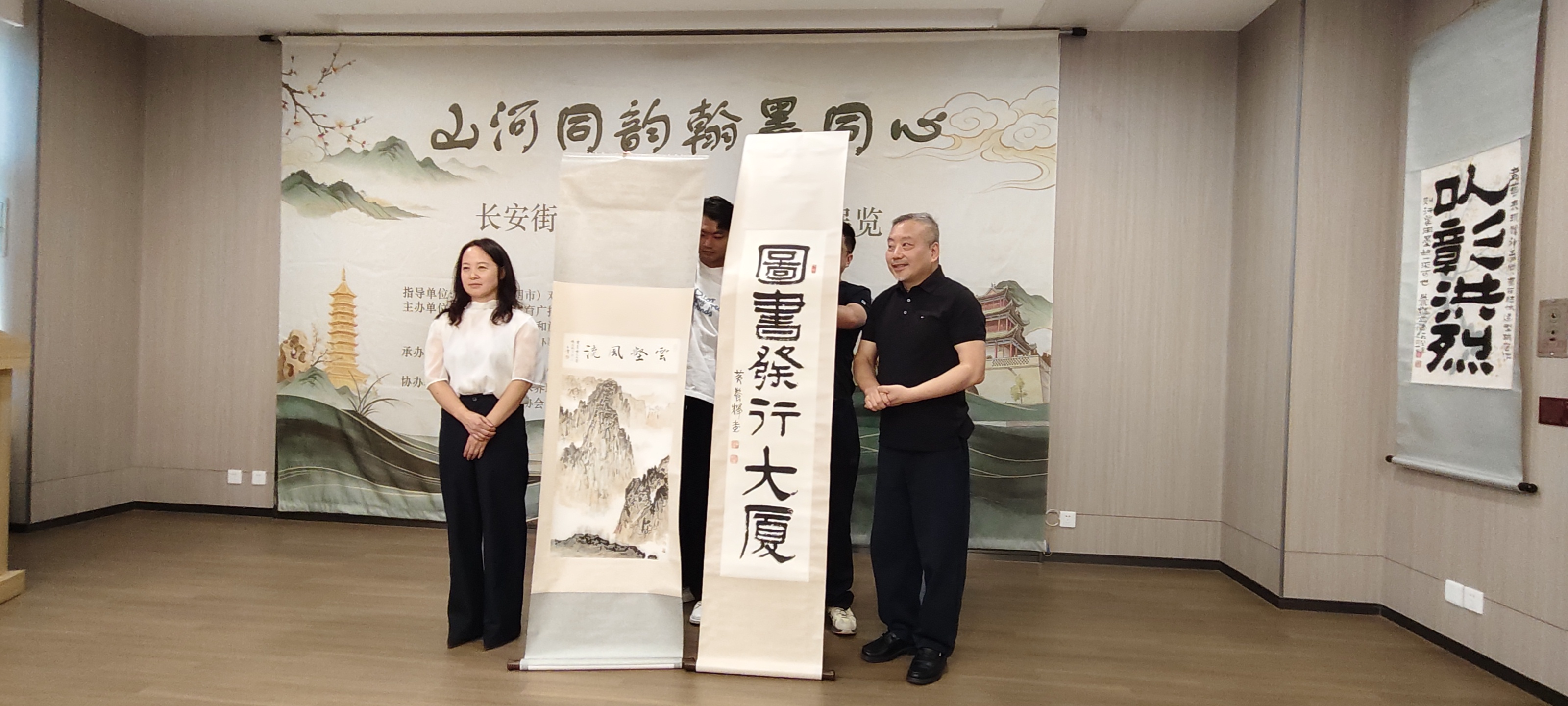 活动现场(胡建琛 摄)