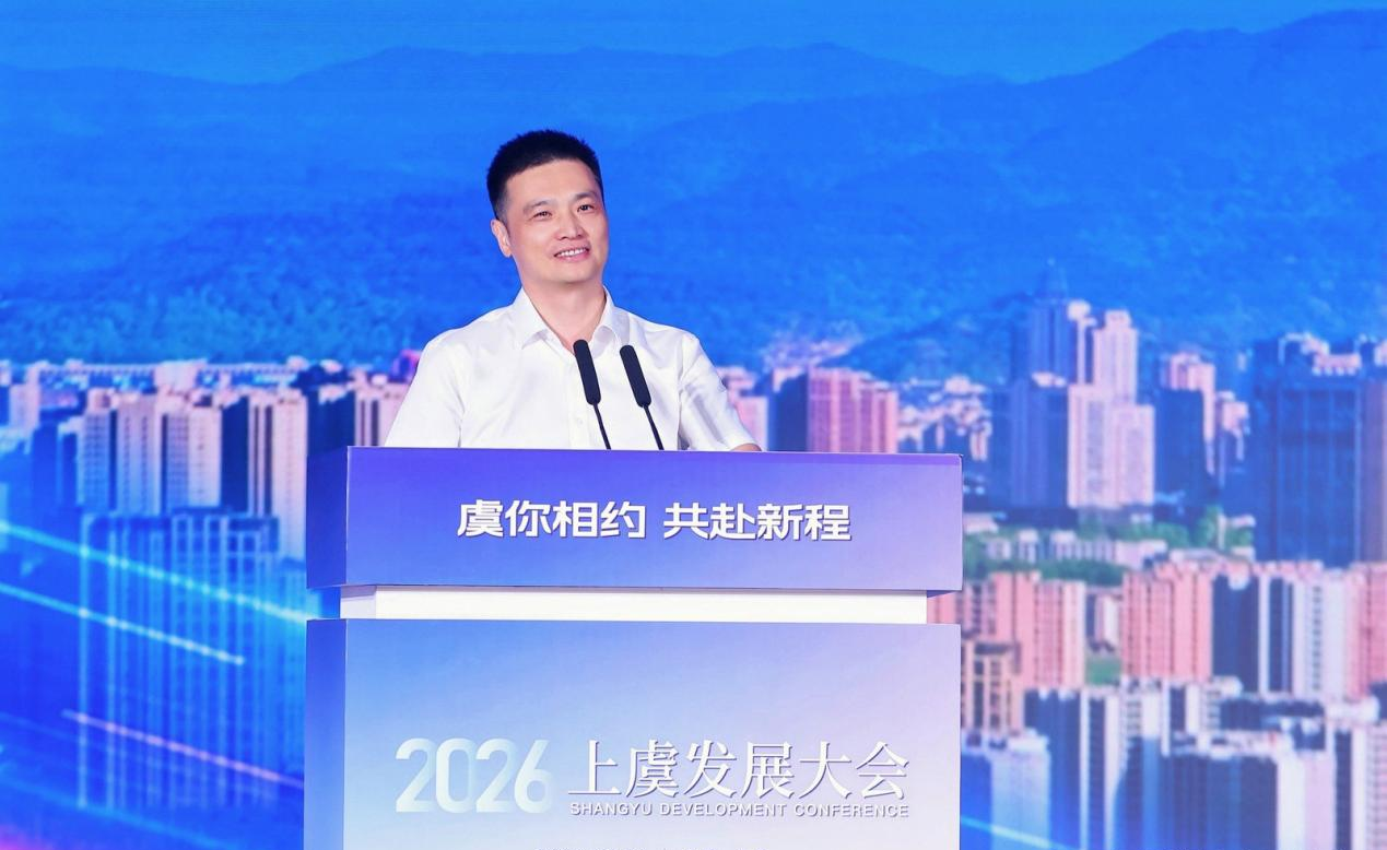 钱林江致辞现场(李亮 摄)