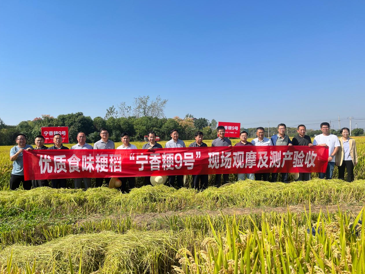 测产专家组合影(项俊平 摄)