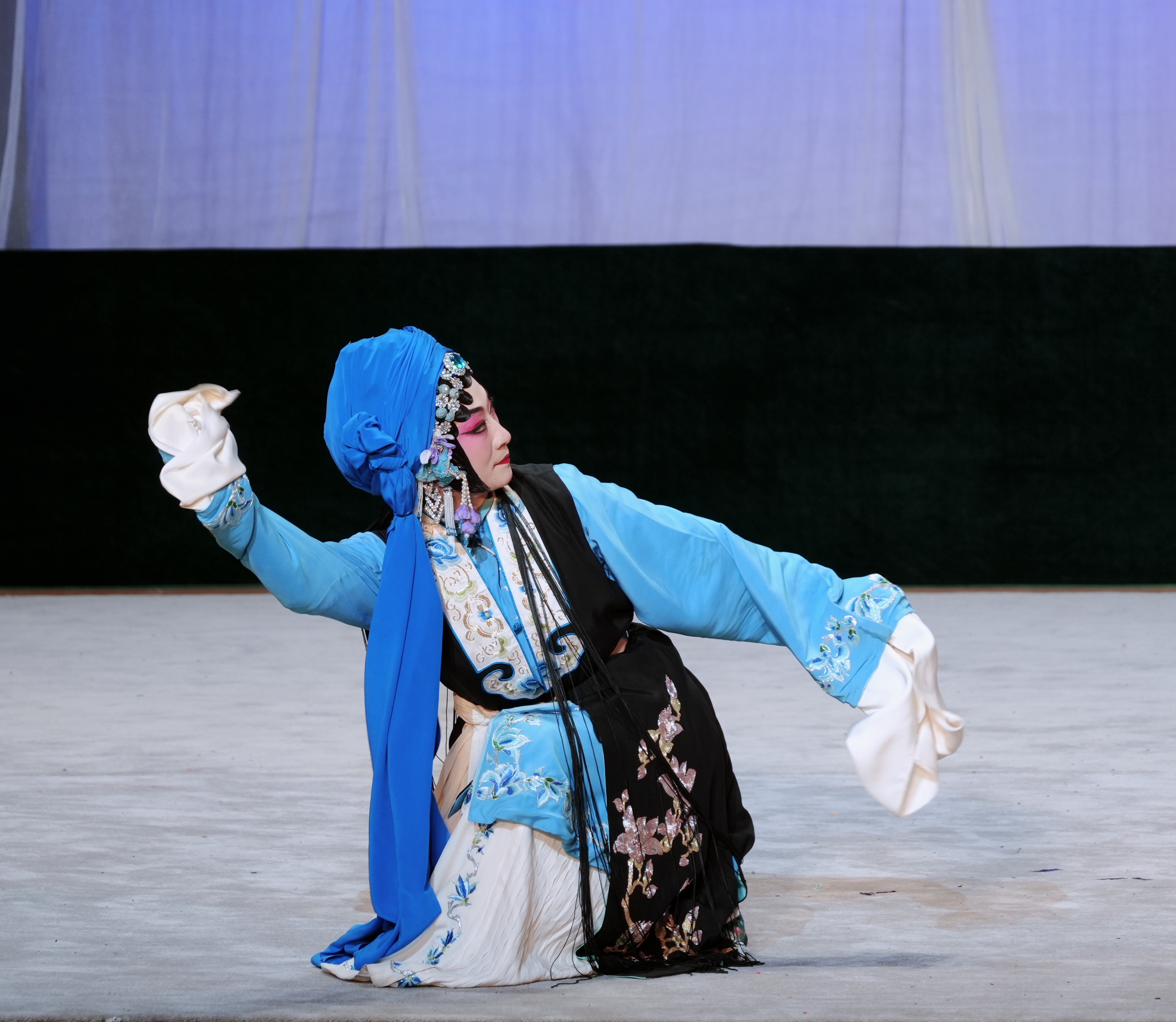 李海燕在《锁麟囊》中饰演薛湘灵。(彭昕禹 张义阳 摄)