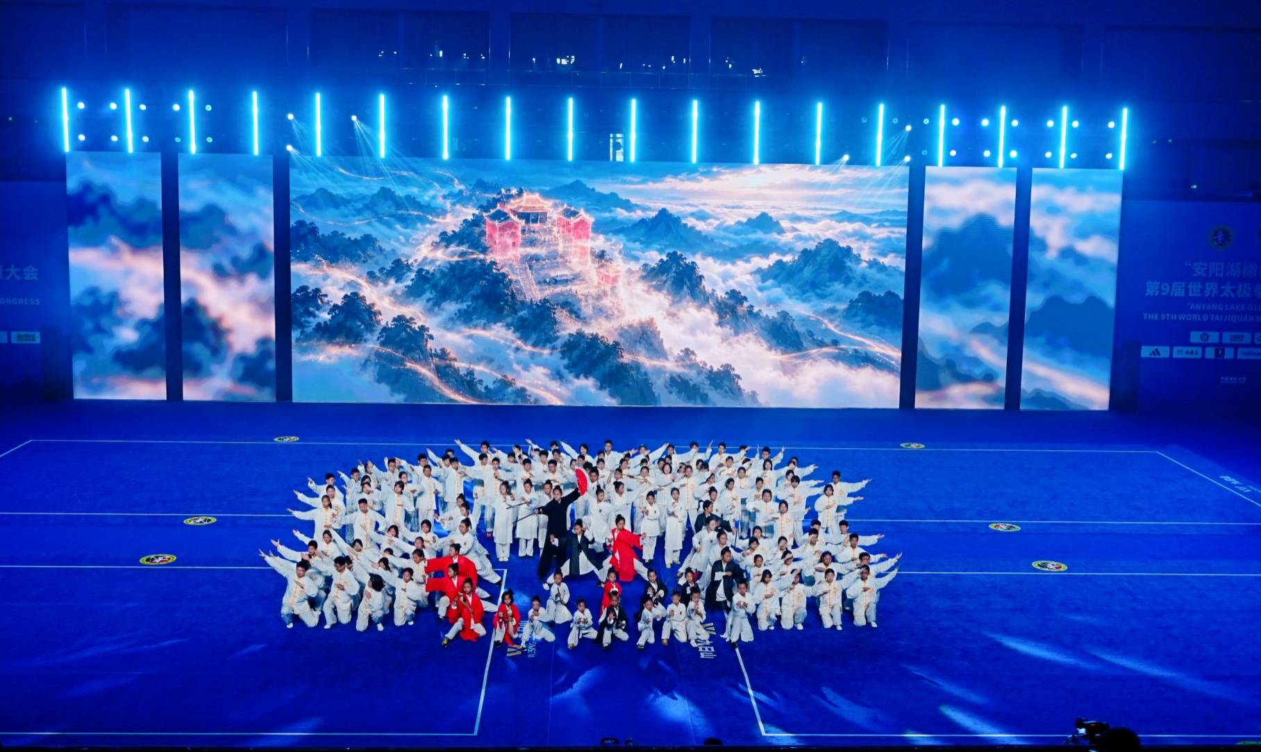 武术现场展演(潘世新 摄)