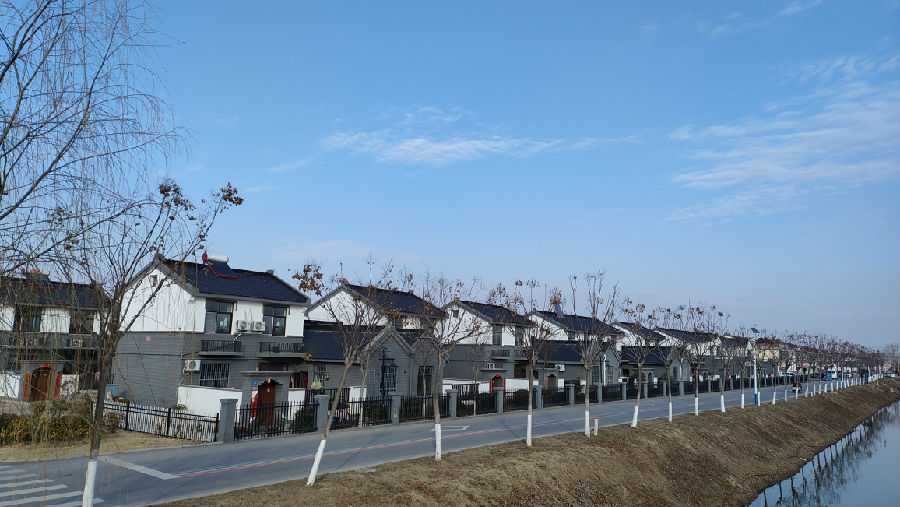 刘园村新型社区（张伟伟 摄）