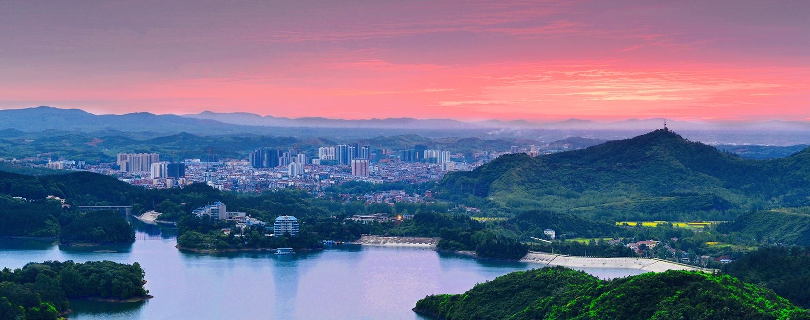 2023年，南漳县获评“中国天然氧吧”称号。（雷声国 摄）