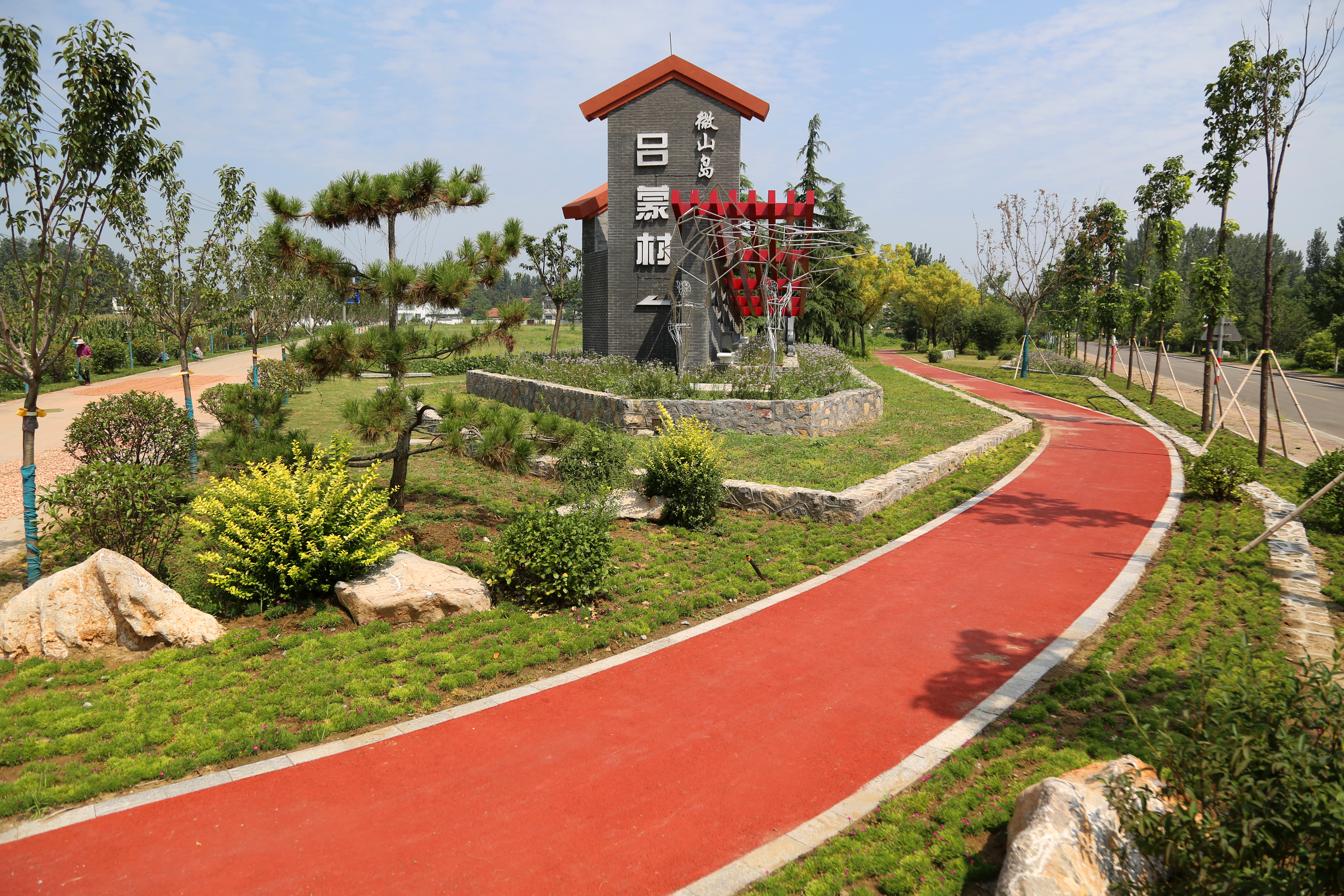 微山岛吕蒙村（李捷 摄）