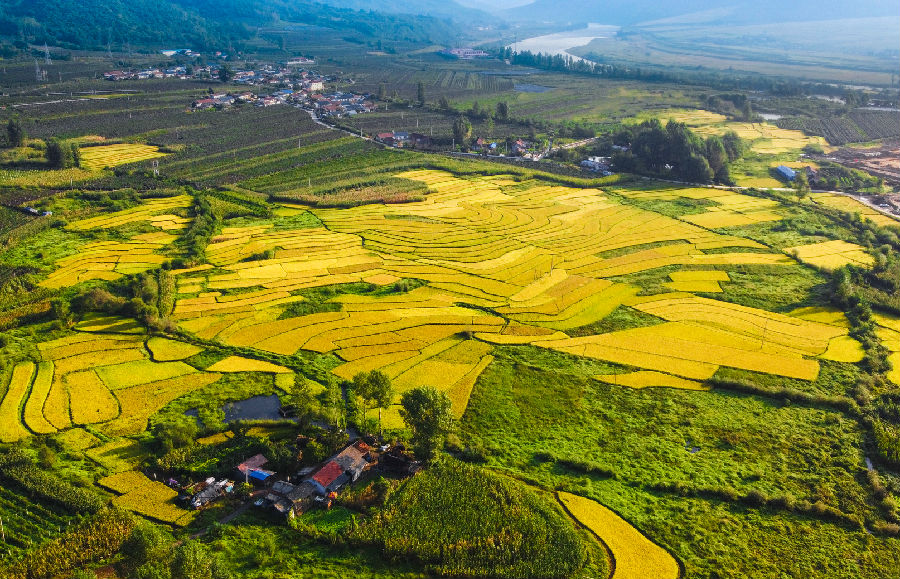 青石镇黄柏村（崔红日 摄）