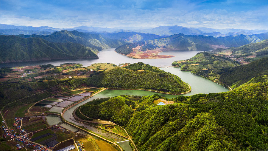 麻线乡江口村（朱毓峰 摄）