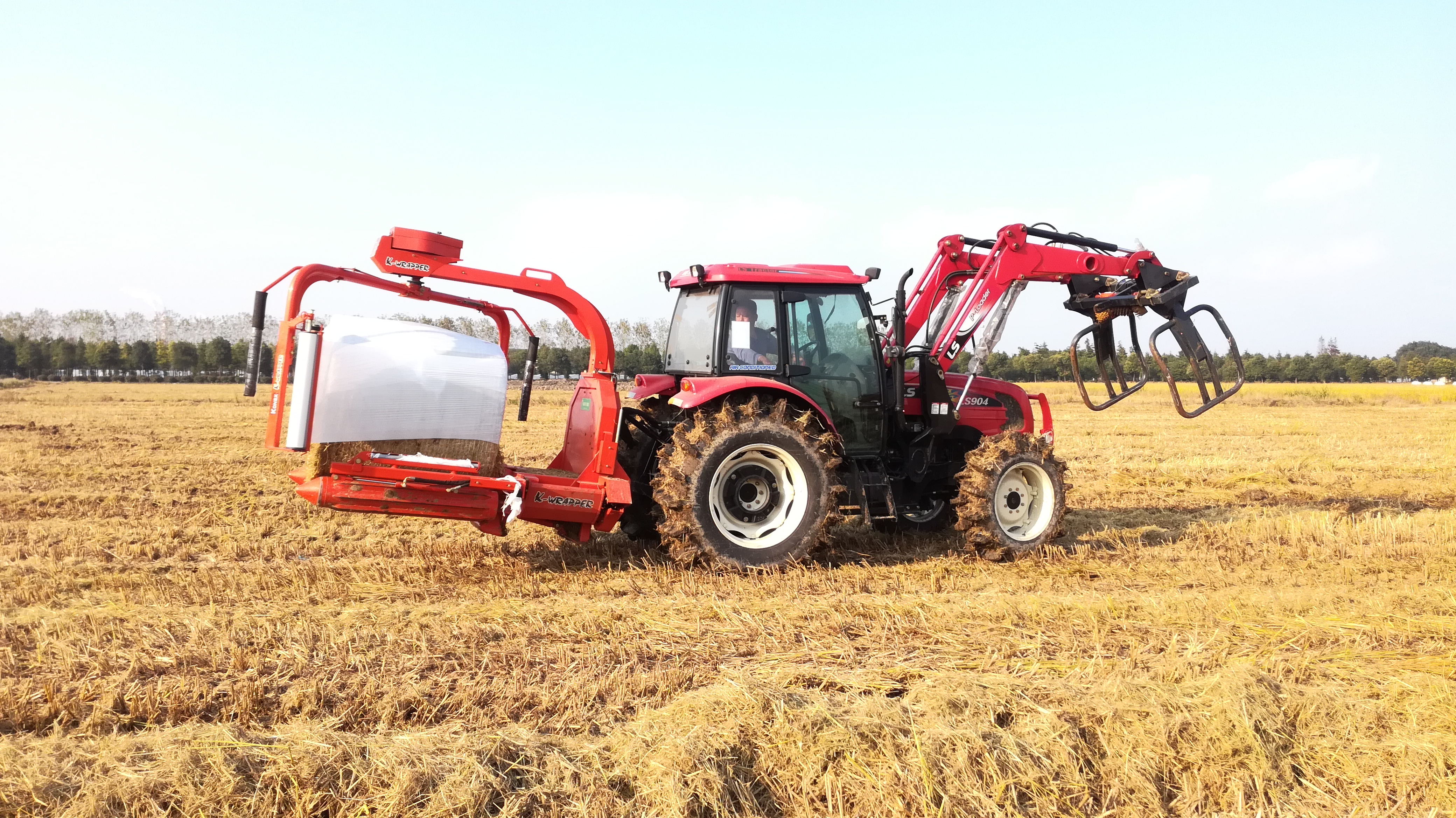 东林村的循环农业（邓鹏 摄）