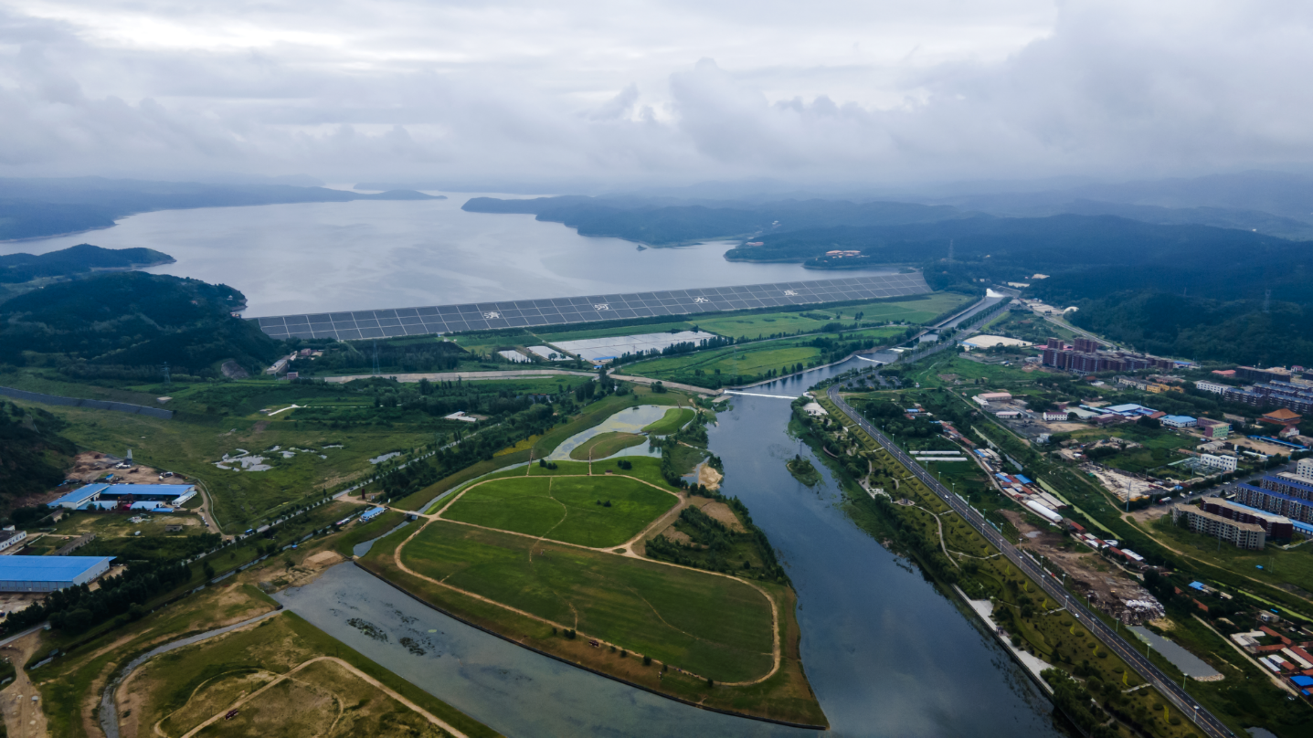 航拍清河区图（尚书 摄）