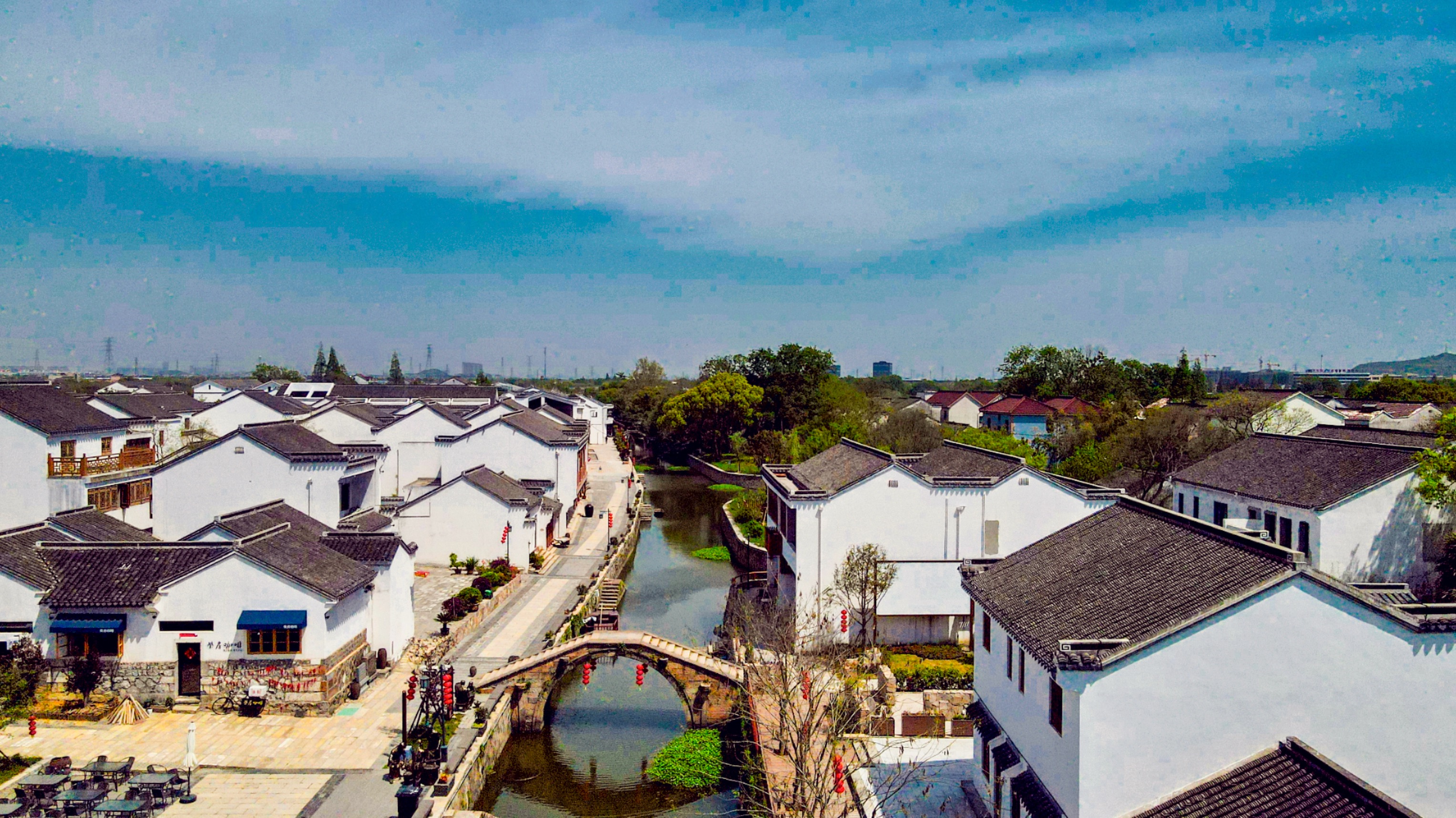 潞村村水街风貌 (沈浩 摄)