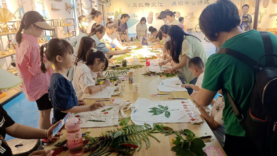 才存共享农庄举办周末亲子活动（李锦辉 摄）