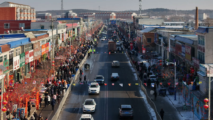 红红火火年货大集 (王天武 摄) 红红火火年货大集 (王天武 摄)
