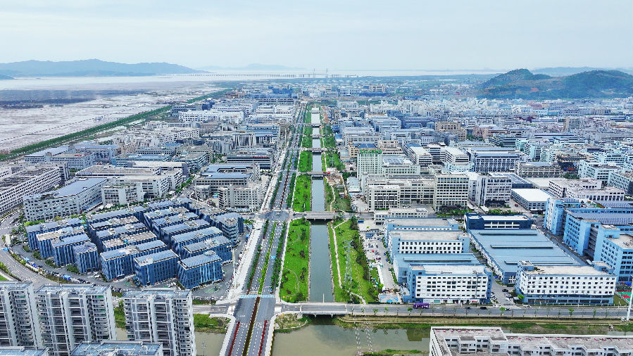 乐清经济开发区一角 （刘言勇 摄）